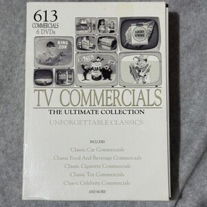 613 TV Commercials The Ultimate Collection 6 DVD Set Unforgettable Classics